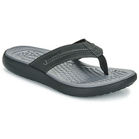 Cipők Férfi Lábujjközös papucsok Crocs Yukon Vista II LR Flip Fekete 