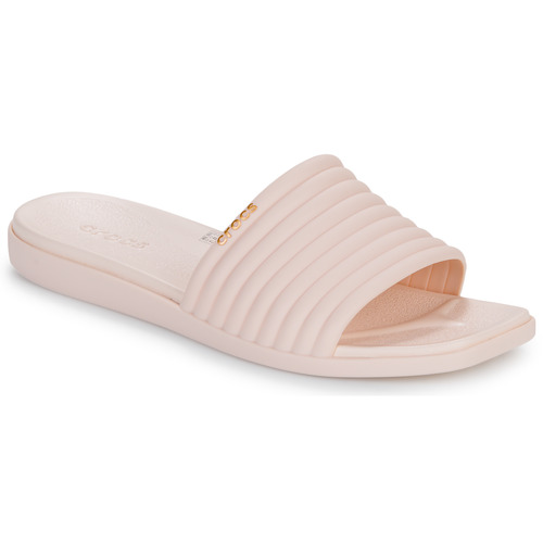 Cipők Női Papucsok Crocs Miami Slide Bézs