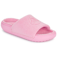Cipők Női strandpapucsok Crocs Classic Towel Slide Rózsaszín