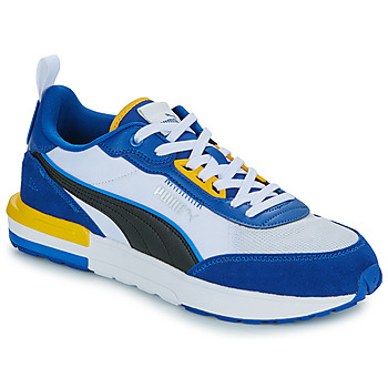 Cipők Férfi Rövid szárú edzőcipők Puma R22 Kék / Citromsárga