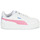 Cipők Lány Rövid szárú edzőcipők Puma CARINA STREET JR Fehér / Rózsaszín