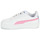Cipők Lány Rövid szárú edzőcipők Puma CARINA STREET JR Fehér / Rózsaszín