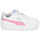 Cipők Lány Rövid szárú edzőcipők Puma CARINA STREET PS Fehér / Rózsaszín
