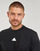 Ruhák Férfi Rövid ujjú pólók Adidas Sportswear M FI 3S T Fekete  / Fehér