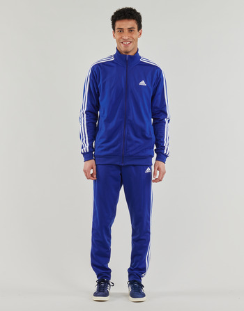 Ruhák Férfi Melegítő együttesek Adidas Sportswear M 3S TR TT TS Kék / Fehér