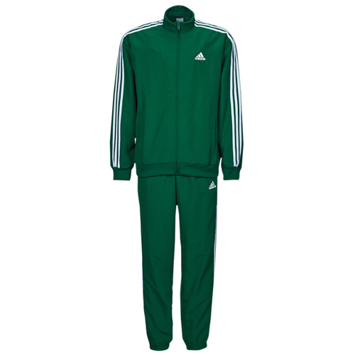 Ruhák Férfi Melegítő együttesek Adidas Sportswear M 3S WV TT TS Zöld / Fehér