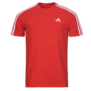 Ruhák Férfi Rövid ujjú pólók Adidas Sportswear M 3S SJ T Piros / Fehér
