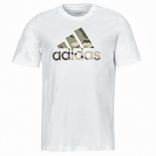 Ruhák Férfi Rövid ujjú pólók Adidas Sportswear M CAMO G T 1 Fehér / Álcáz