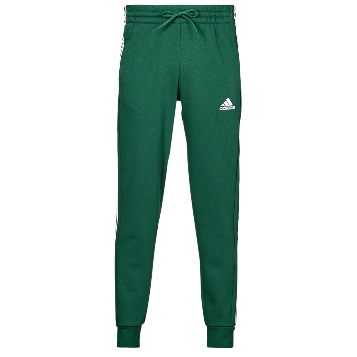 Ruhák Férfi Futónadrágok / Melegítők Adidas Sportswear M 3S FL TC PT Zöld / Fehér