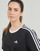 Ruhák Női Rövid ujjú pólók Adidas Sportswear W 3S BF T Fekete  / Fehér