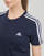 Ruhák Női Rövid ujjú pólók Adidas Sportswear W 3S T Tengerész / Fehér