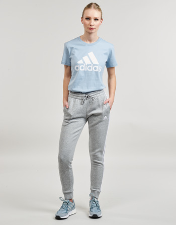 Ruhák Női Futónadrágok / Melegítők Adidas Sportswear W 3S FL C PT Szürke / Fehér