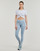 Ruhák Női Legging-ek Adidas Sportswear W 3S LEG Kék / Gleccser / Fehér