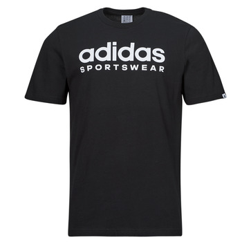 Ruhák Férfi Rövid ujjú pólók Adidas Sportswear SPW TEE Fekete  / Fehér