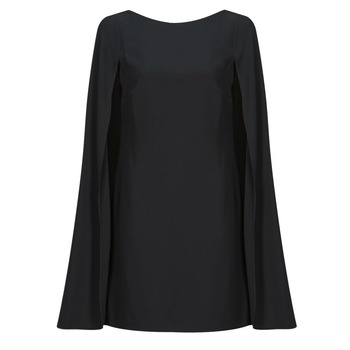 Ruhák Női Rövid ruhák Lauren Ralph Lauren PETRA-LONG SLEEVE-COCKTAIL DRESS Fekete 