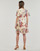 Ruhák Női Rövid ruhák Lauren Ralph Lauren WANDELLA-SHORT SLEEVE-DAY DRESS Sokszínű