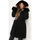 Ruhák Női Kabátok La Modeuse 67716_P157209 Fekete 