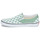 Cipők Belebújós cipők Vans Classic Slip-On COLOR THEORY CHECKERBOARD ICEBERG GREEN Zöld