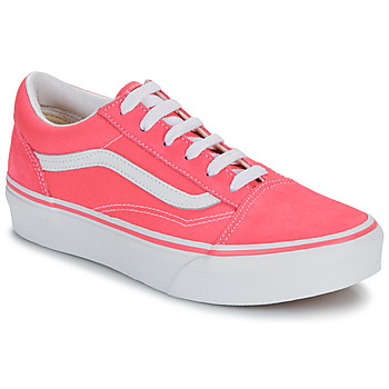 Cipők Lány Rövid szárú edzőcipők Vans Old Skool Platform HONEY SUCKLE Rózsaszín