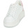 Cipők Női Rövid szárú edzőcipők Guess ELBINA Fehér / Rózsaszín