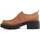 Cipők Női Mokkaszínek Leindia 84876 Barna