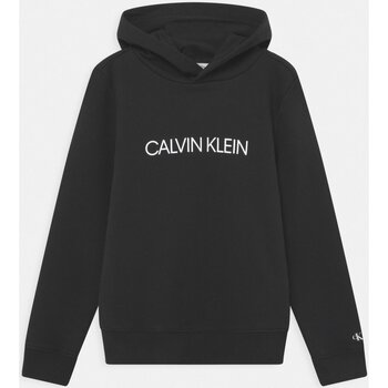 Ruhák Gyerek Pulóverek Calvin Klein Jeans IU0IU00163 Fekete 