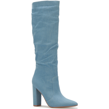 Cipők Női Csizmák La Modeuse 68840_P160631 Kék