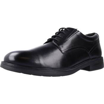 Cipők Férfi Oxford cipők & Bokacipők Geox U APPIANO C Fekete 