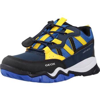 Cipők Fiú Rövid szárú edzőcipők Geox J M0NTRACK BOY B ABX Kék