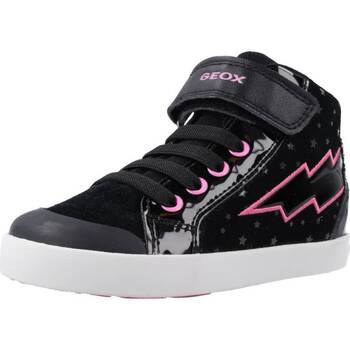 Cipők Lány Rövid szárú edzőcipők Geox B KILWI GIRL Fekete 