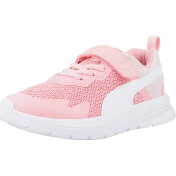 Cipők Lány Rövid szárú edzőcipők Puma EVOLVE RUN MESH Rózsaszín
