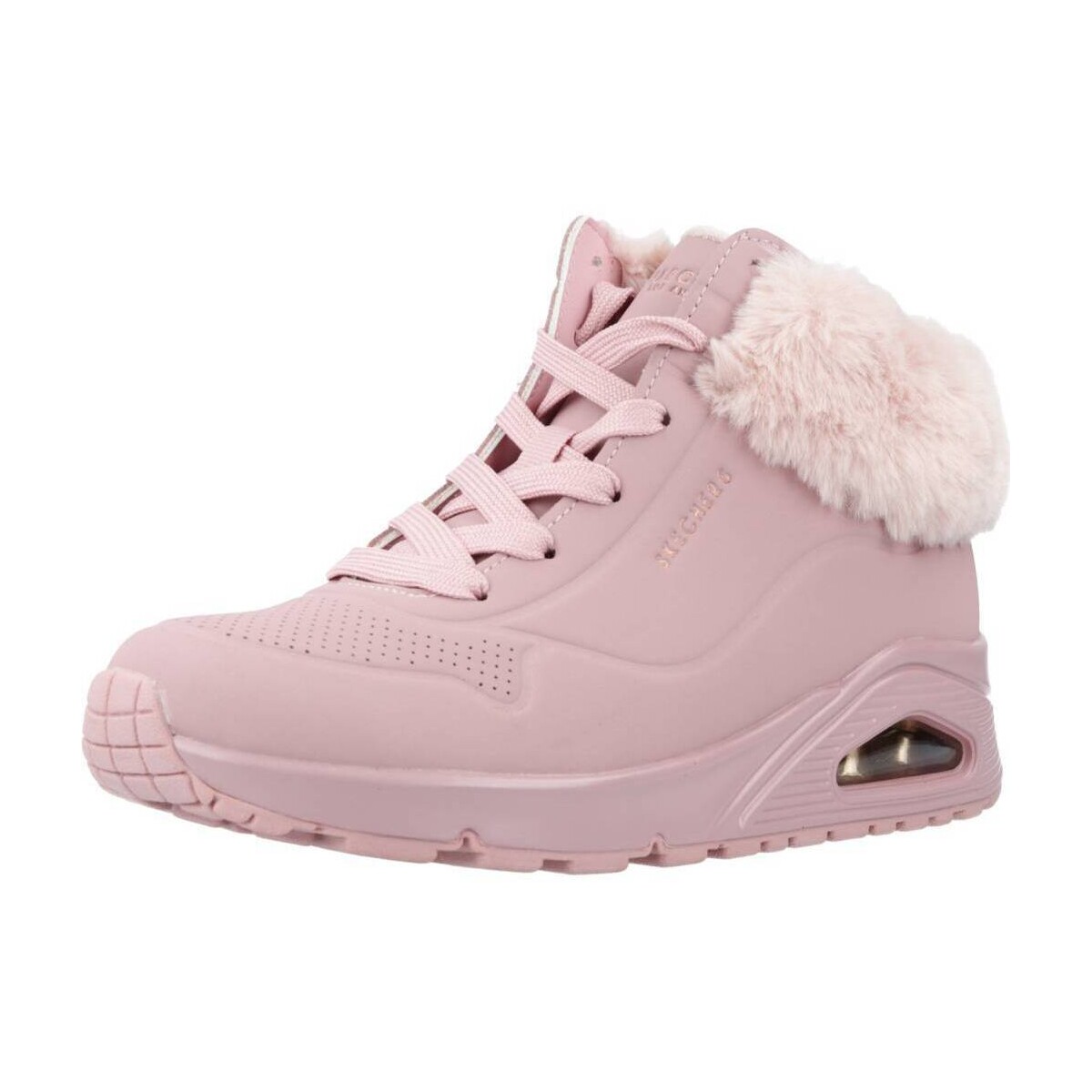 Cipők Lány Csizmák Skechers UNO-FALL AIR Rózsaszín