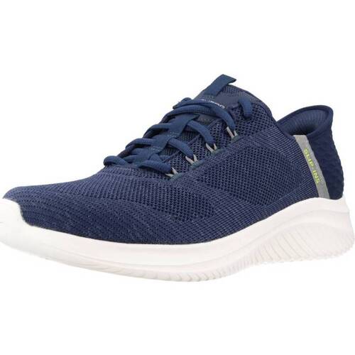 Cipők Férfi Divat edzőcipők Skechers SLIP-INS: ULTRA FLEX 3.0 Kék