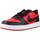 Cipők Fiú Rövid szárú edzőcipők Nike COURT BOROUGH LOW RECRAFT (GS) Piros