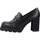Cipők Női Mokkaszínek Stonefly OXA 7 NAPPA LTH Fekete 