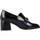 Cipők Női Mokkaszínek Regarde Le Ciel VANESSA 02655 Fekete 