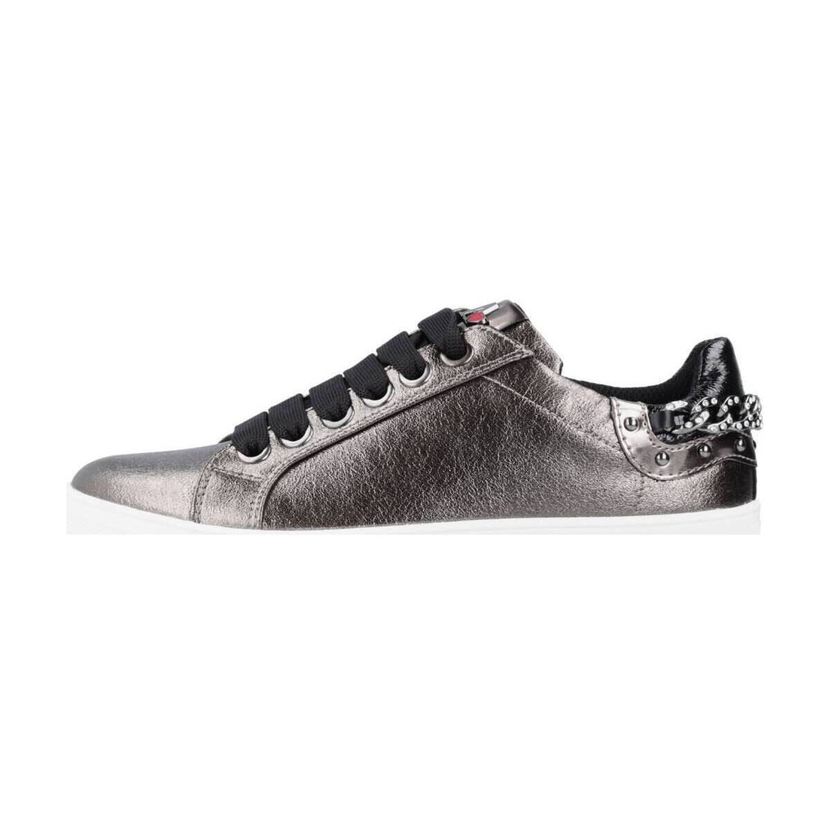 Cipők Lány Rövid szárú edzőcipők Asso AG15500 Ezüst