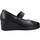 Cipők Női Oxford cipők & Bokacipők Pinoso's 8315G Fekete 