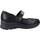 Cipők Női Oxford cipők & Bokacipők Pinoso's 8315 Fekete 