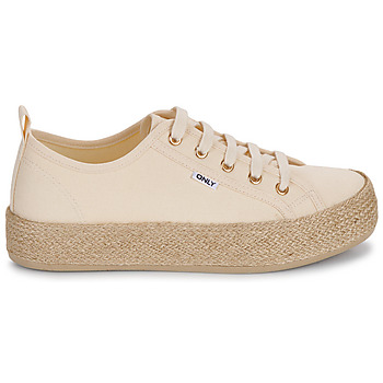 Only ONLIDA-1 LACE UP ESPADRILLE SNEAKER Bézs