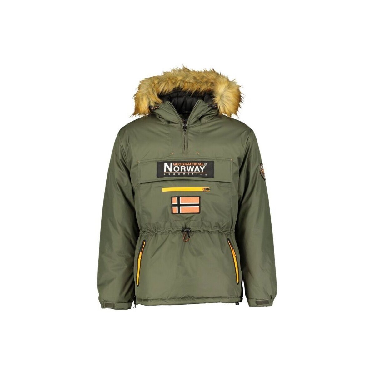 Ruhák Férfi Melegítő kabátok Geographical Norway - Axpedition-WT1072H Zöld