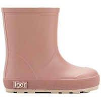 Cipők Gyerek Csizmák IGOR Baby Boots Yogi DK Barefoot - Rosa Rózsaszín