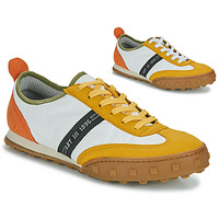 Cipők Férfi Rövid szárú edzőcipők Art CROSS SKY Fehér / Citromsárga / Narancssárga