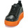 Cipők Női Rövid szárú edzőcipők Art BRIGHTON Fekete  / Narancssárga