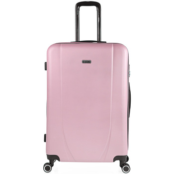 Táskák Keményfedeles bőröndök Itaca Tiber Rózsaszín