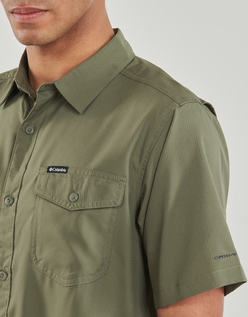 Columbia Utilizer II Solid Short Sleeve Shirt Zöld