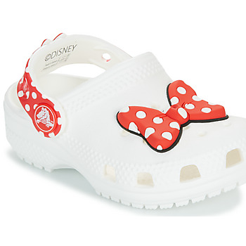 Cipők Lány Klumpák Crocs Disney Minnie Mouse Cls Clg T Fehér / Piros