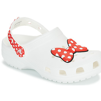 Cipők Lány Klumpák Crocs Disney Minnie Mouse Cls Clg K Fehér / Piros