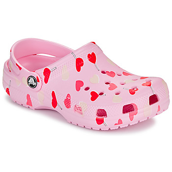 Cipők Lány Klumpák Crocs Classic VDay Clog K Rózsaszín
