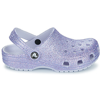 Crocs Classic Glitter Clog K Lila / Fényes